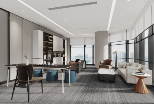 Modern style office decoration of former Hisense Likang Building